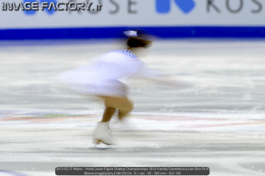 2013-02-27 Milano - World Junior Figure Skating Championships 2610 Kamilla Gainetdinova-Ivan Bich RUS